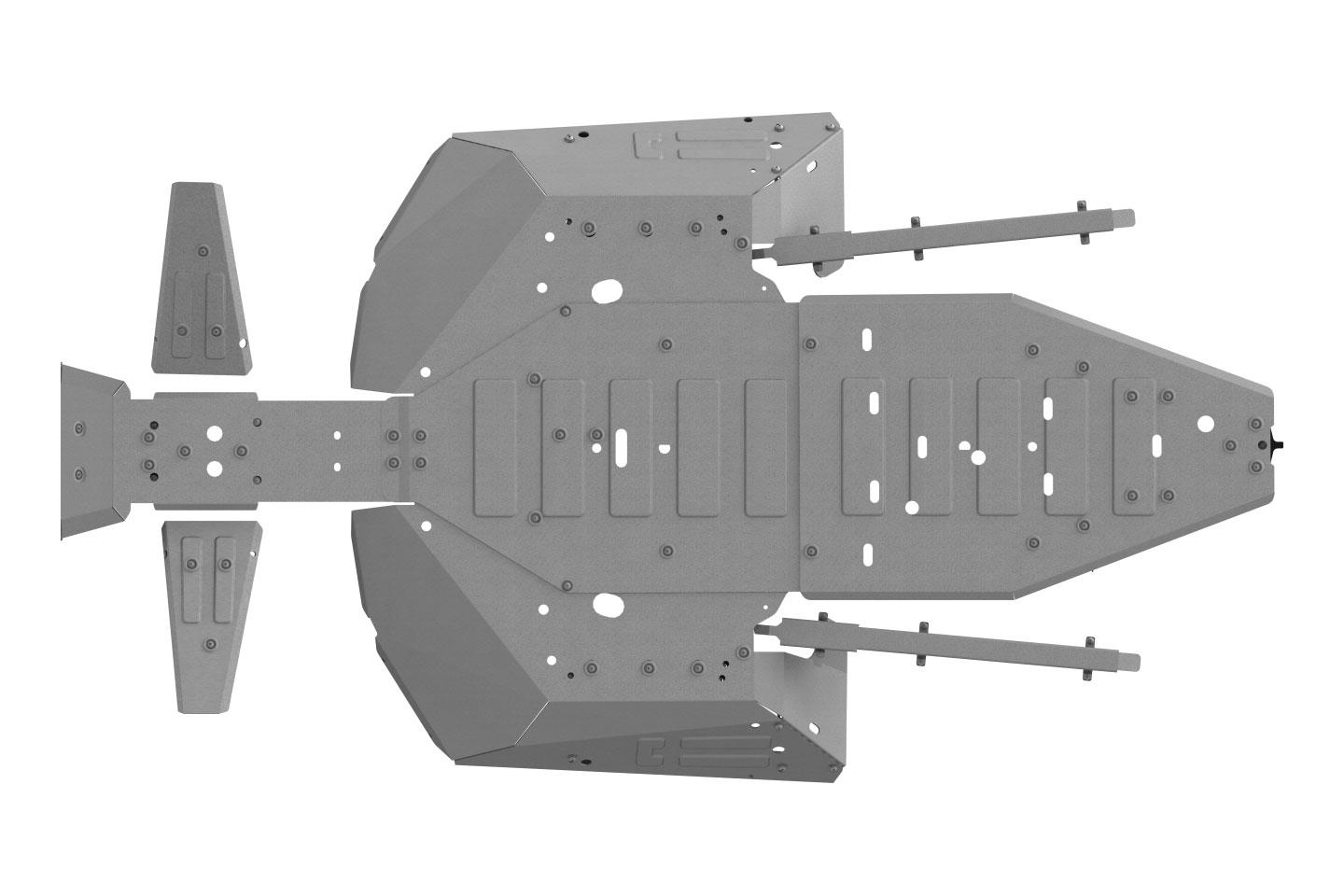 40.4609 - SKID PLATE SET; ZFORCE 1000 EPS SPORT