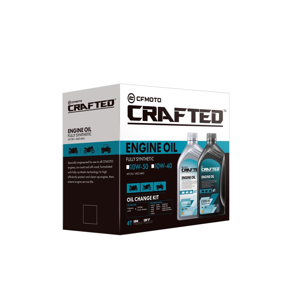 ACC-CFM-450-KIT - CFMOTO CRAFTED ROAD OIL CHANGE KIT 450CC